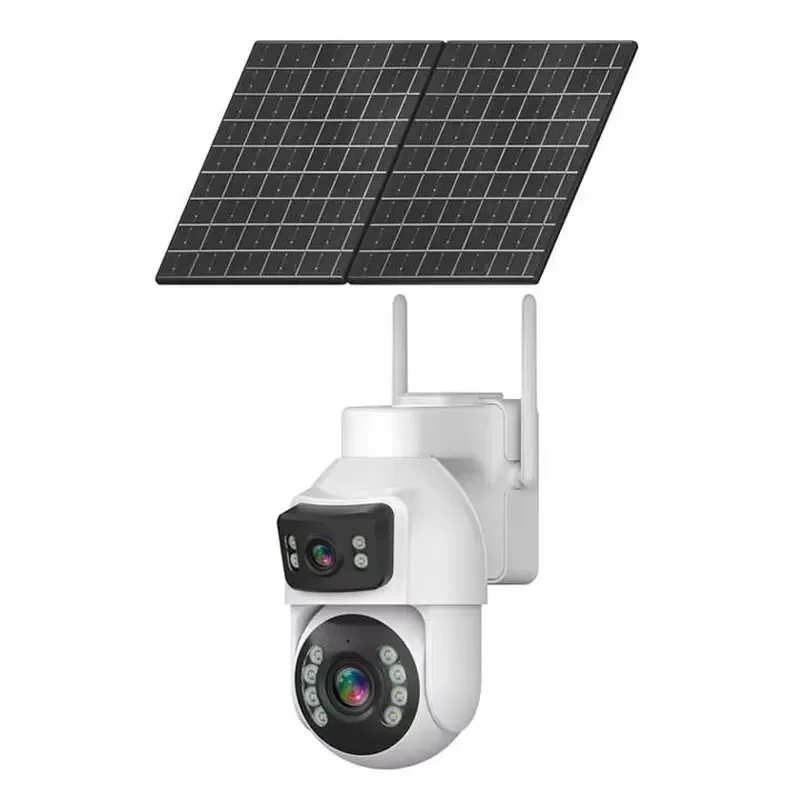 STLF 4G AOV 4MP 12x Zoom Auto Tracking Dual Lens Night Vision CMOS SD Card Wifi IP CCTV Security Surveillance