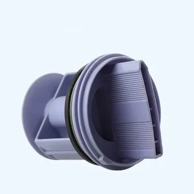 1Pcs Original new washing machine water pump filter mesh stopper knob for Bosch Siemens roller washing machine parts replacement