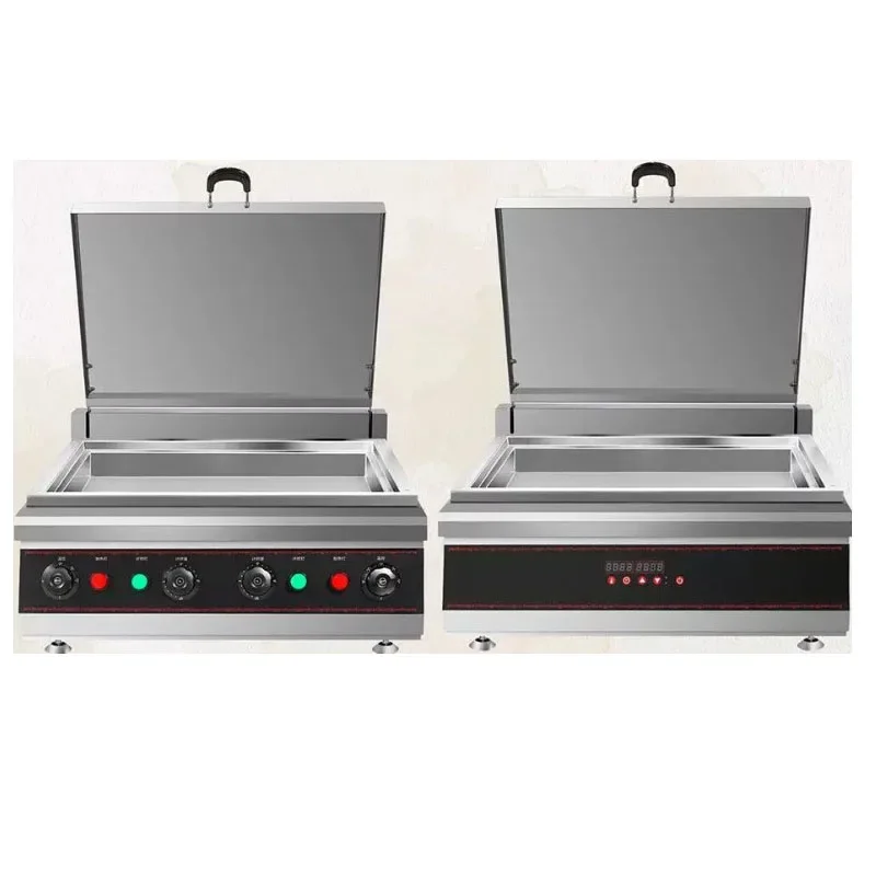 Single Tank Commercial Stainless Steel Deep Fryer Mechanical & Digital Dual Version Electric Frying Machine - view 2