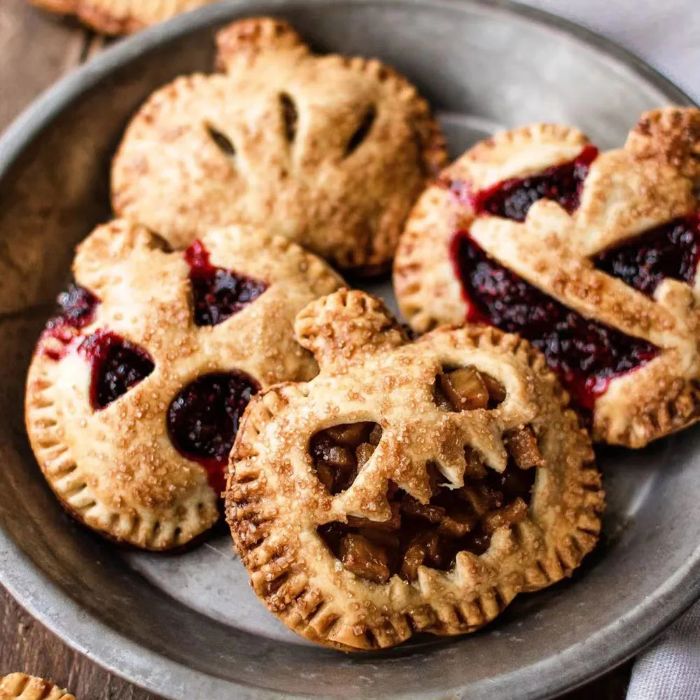 Halloween Christmas Mold Pie de pastel y sellador redondo Empanada Empanada Presion