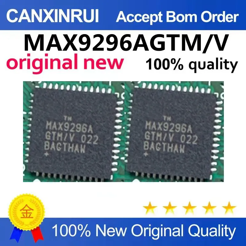 (5-100piezas)MAX9296AGTM MAX9296AGTM/V T Package QFN Top Mark9296 Serial Interface Chip
