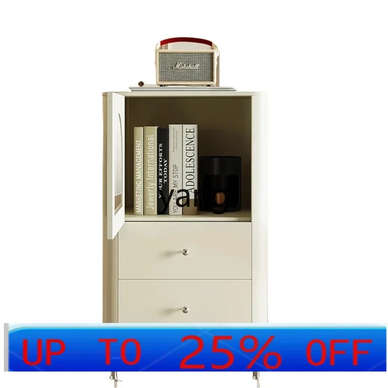 LH chest creamy wind living room drawer cabinet bedroom storage household simple wall storage