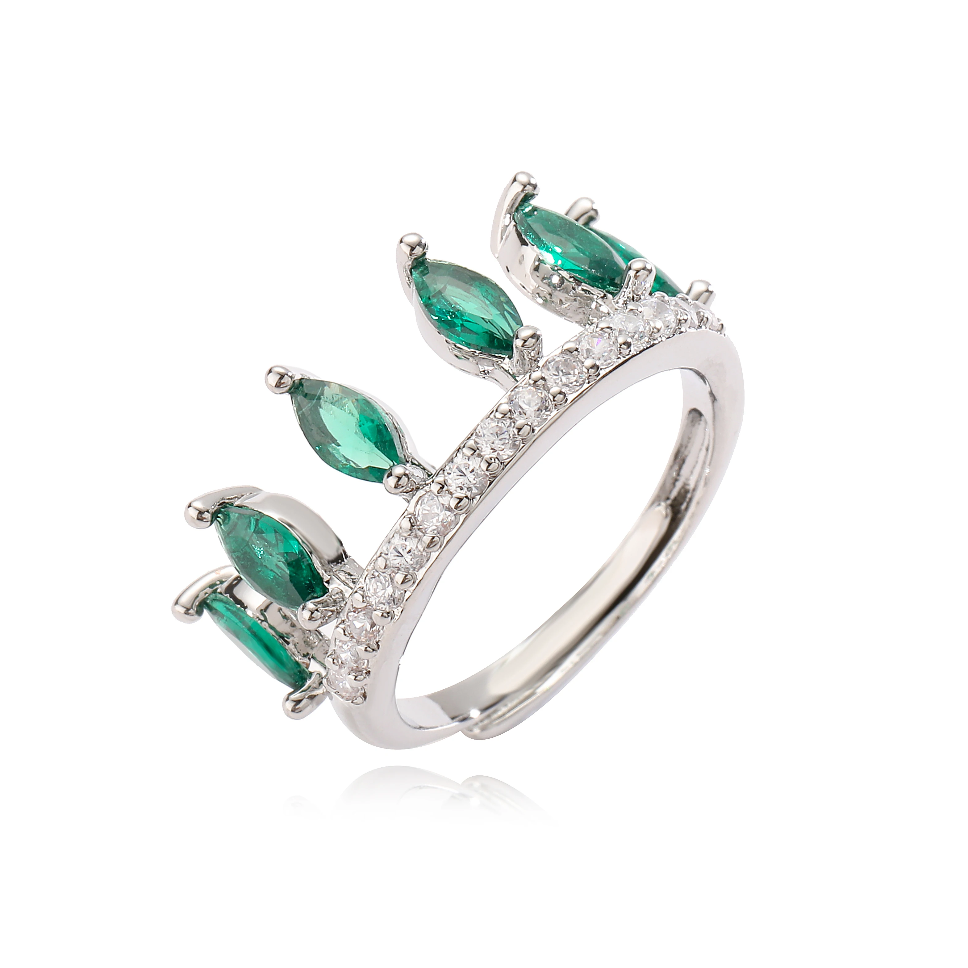 خواتم زركون مرصعة بالكامل للسيدات ، لون ذهبي ، مجوهرات حفلات بسيطة ، إكسسوارات يومية عصرية