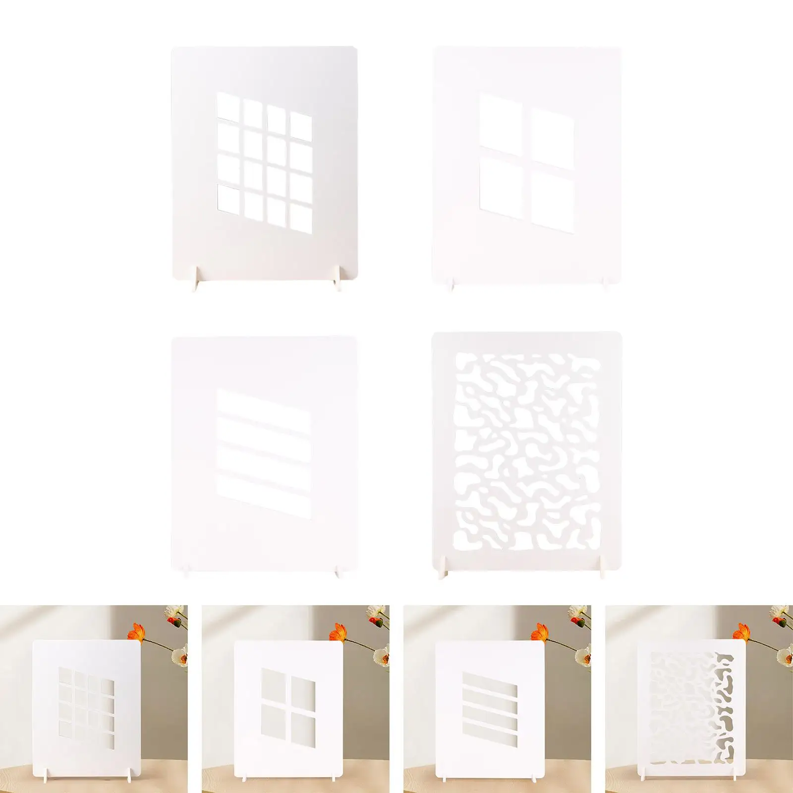 Background Shadow Board Make up Photography Studio Photo Prop Waterproof Food Multifunctional Background PVC Window Light Board