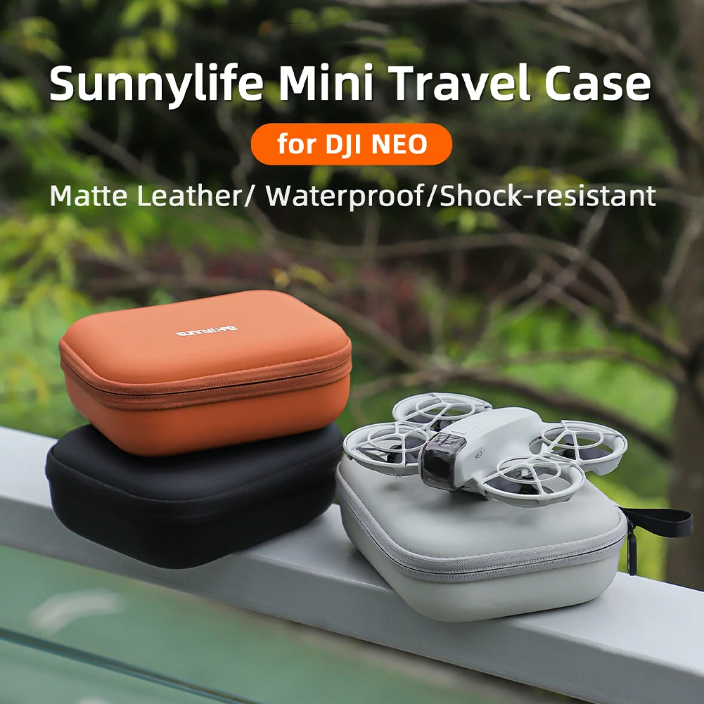 Estojo de transporte compatível com dji neo drone bolsa de viagem à prova de choque controlador saco de armazenamento caixa de proteção portátil
