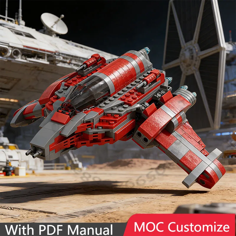 

503 PCS Galactic Empire Bricks Sorosuub G-9 Patrol-Interceptor "Pocket Destroyer" MOC Customize Modular DIY Festival Toy Gift