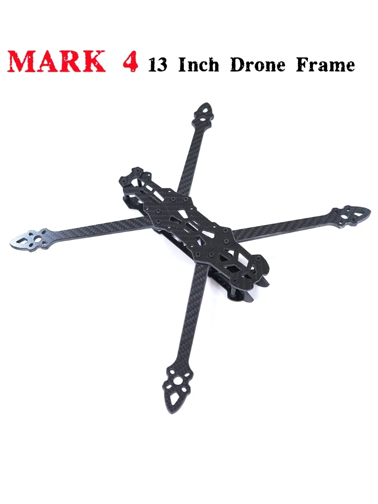 

MARK 4 13 Inch V2 MAK4 Carbon Fiber Frame Kit Drone Accessories Can Carry Projectiles Long Voyages FPV Racing Drone Parts