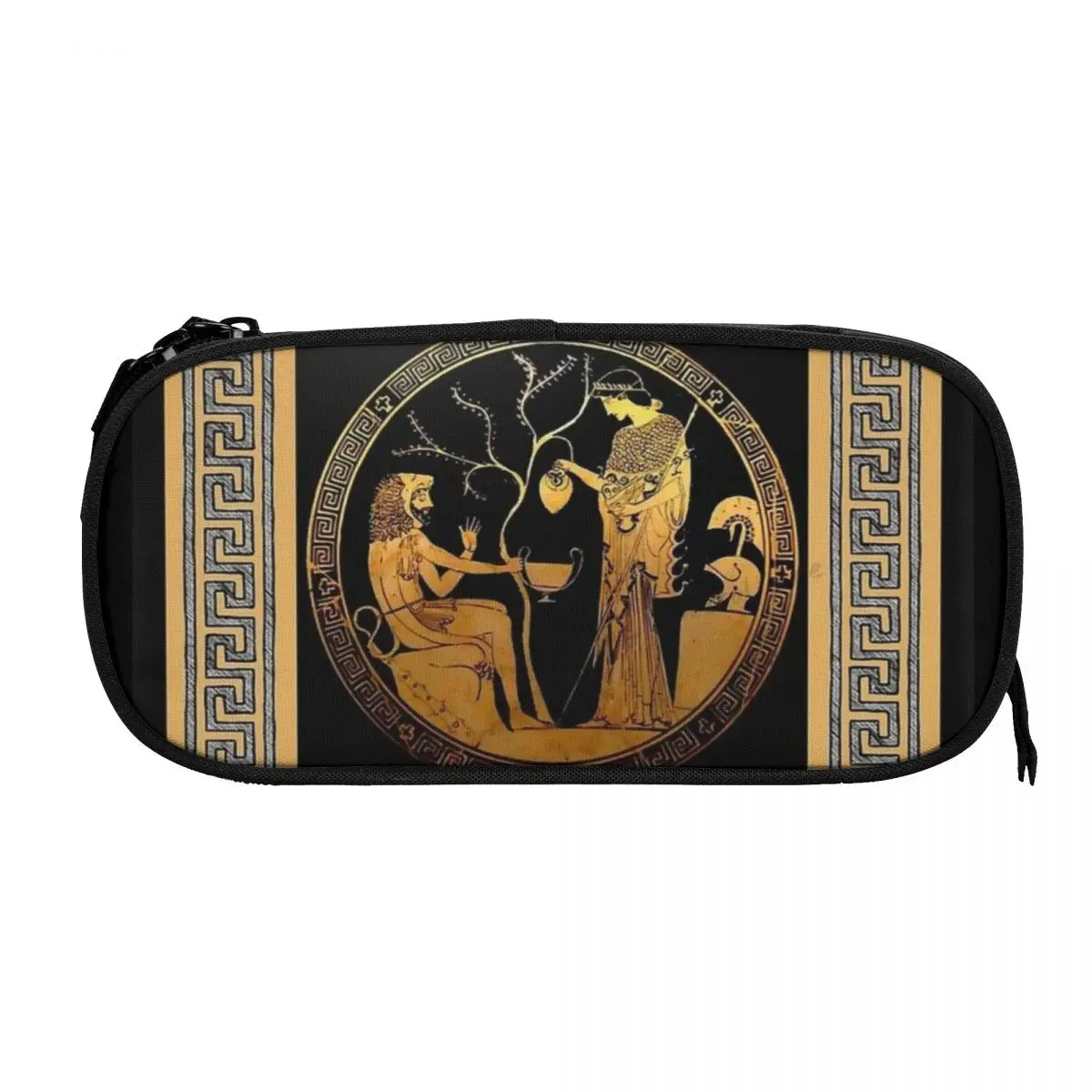 مقلمة الأساطير اليونانية القديمة لهدايا الطلاب صندوق القلم حقيبة أقلام رصاص تخزين كبير قلم رصاص الحقيبة تخزين لوازم مكتبية