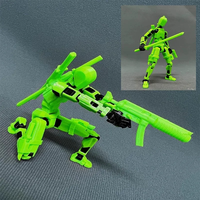 3d Printed Action Figures Multi-Jointed Mannequin Dummy 13 With Movable Shapeshift Figurine For Creative Lucky Gift Ornaments