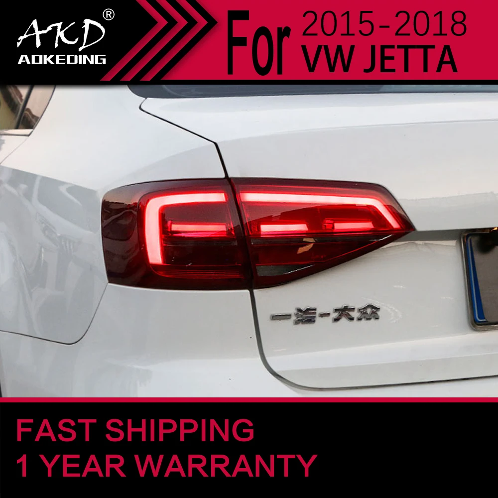 

Автомобисветильник s для VW Jetta MK7, светодиодный задсветильник 2015-2018 Jetta, задний стоп-сигнал, тормозной сигнал, DRL, задние автомобильные аксессуары