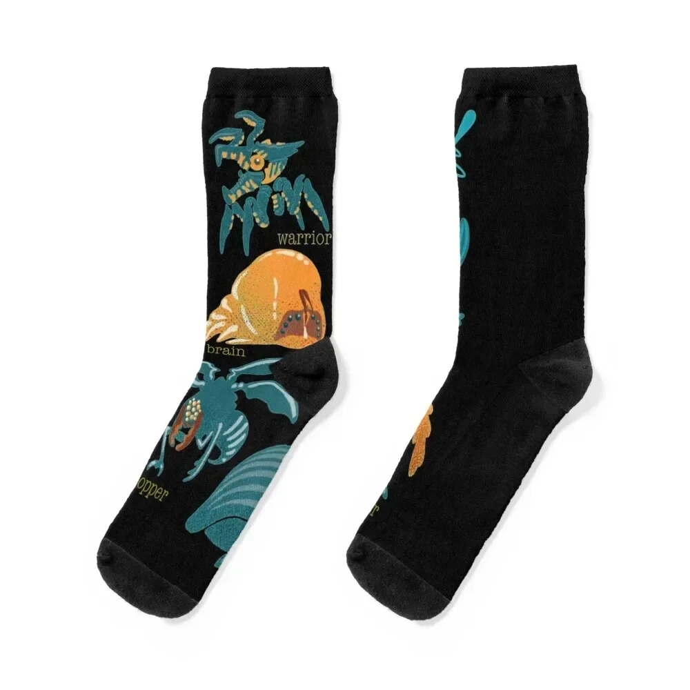 

Starship Troopers Bugs Socks winter thermal FASHION Sports floral Socks Man Women's