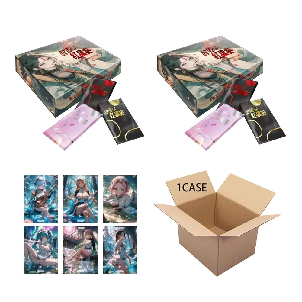 Wholesale Goddess Story Cards Yisiwutan Wave5 Cards Waifu Booster Box Trading CCG TCG Doujin Toys And Hobbies Gift