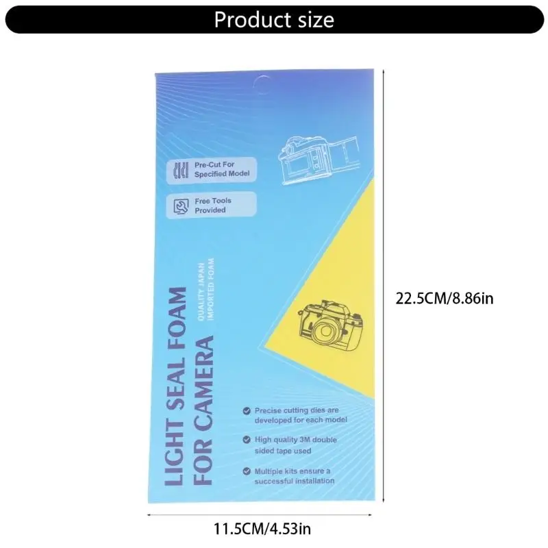 

652F светостойкая прокладка, предварительно вырезанная легкая уплотнительная губка из пенопласта для пленочных камер OM10