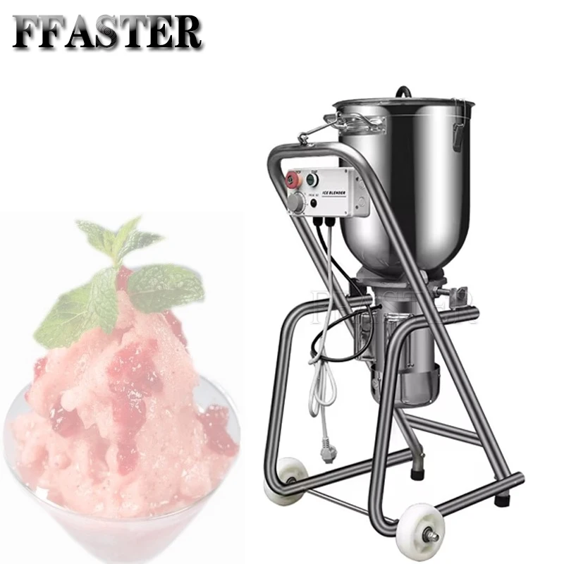 

Commercial Ice Crusher Shaver Machine Ice Blender Machine High Speed Ice Crushing Machine