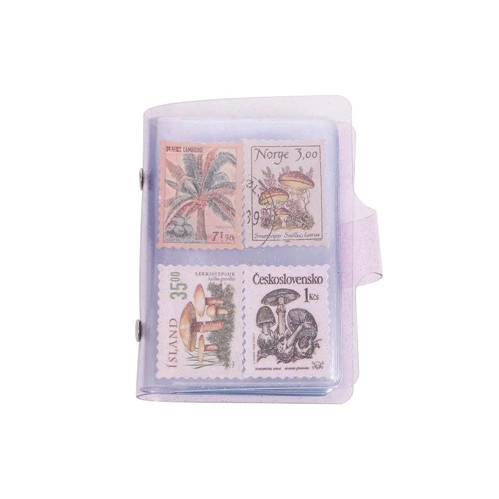High quality Binders Albums Transparent Glitter Card Stock Jelly Color Instax Album Card Holder Mini Photo Album Photo Album