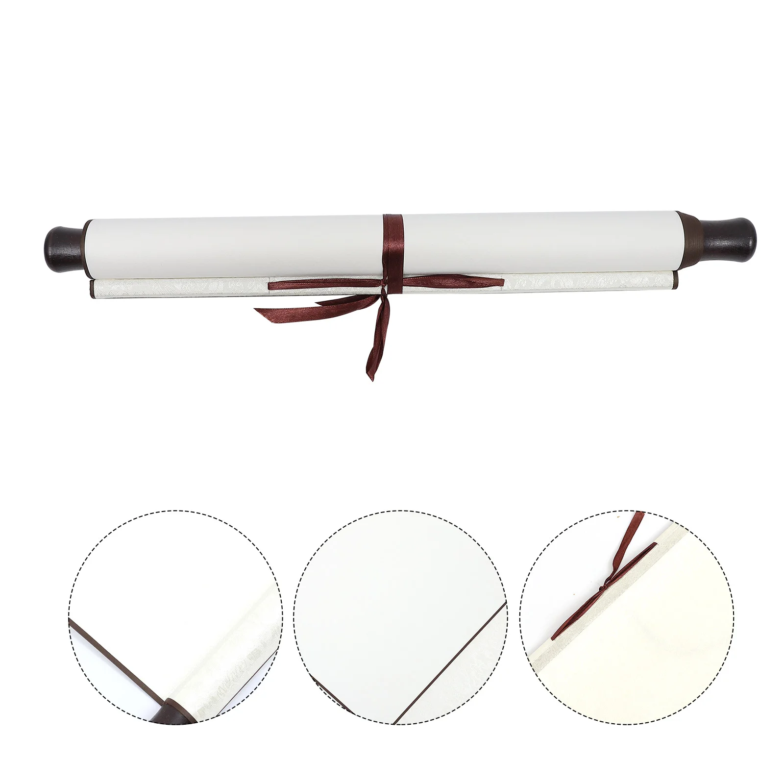 Scroll Chinese Paper Hanging Painting Scrolls Rice Calligraphy Practicing Child Wall Decor