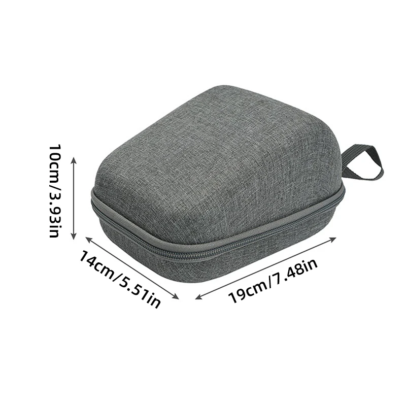 19*14*10cm Home Sphygmomanometer Storage Bag Fisheye Blood Pressure Monitor Storage Case