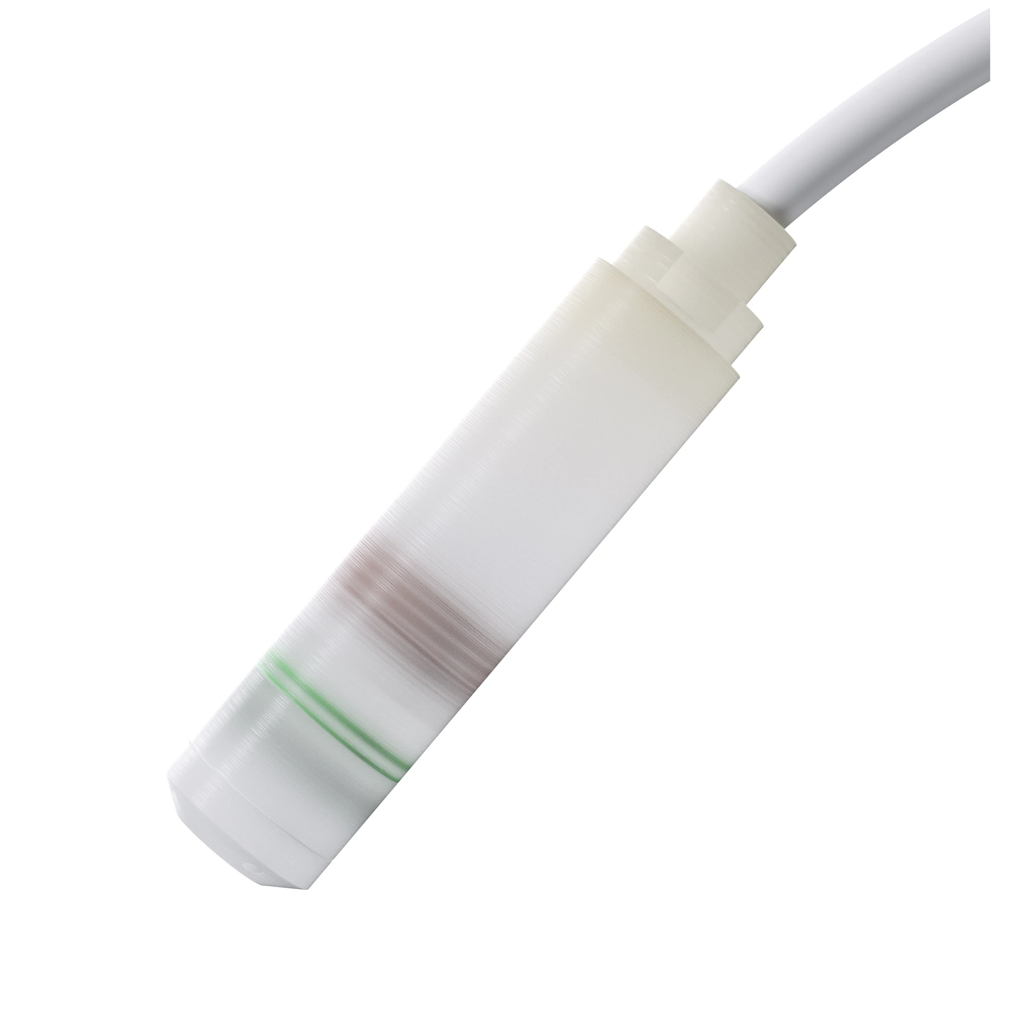 DC24V PTFE Anti-corrosieve waterniveausender 1M bereik 1M kabel naar 4-20mA 0-10V 0-5V RS485 vloeistofniveausensor 0-5M bereik