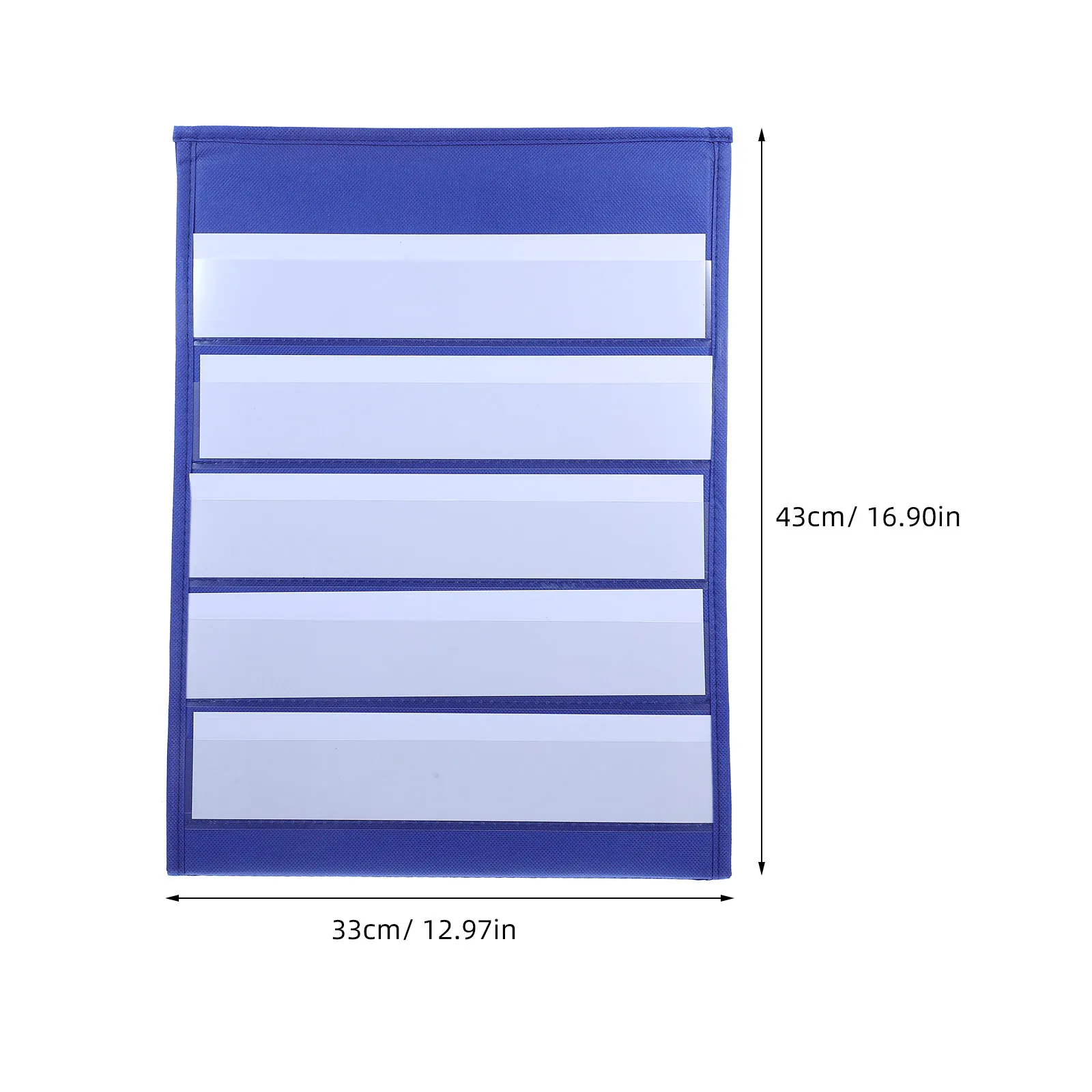 20Pcs Teaching Presentation Stand Self-Standing Tabletop Pocket Chart Display Pet Material Office School Learning Board 43x33cm