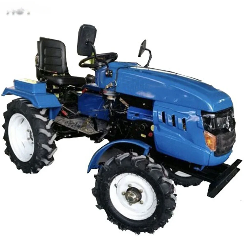 12 15 18HP 25 30 40 50 60hp  four wheel 4*2 25hp diesel mini 4x4 farm farming tractor for sale