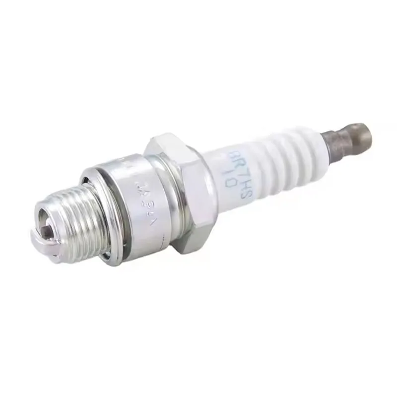 1Pcs NGK Motorcycle Spark Plug BR7HS-10 6350 for PEUGEOT TKR VIVACITY YAMAHA SOLO APRILIA KTM MALAGUTI MBK MZ W22FSR BR7HS