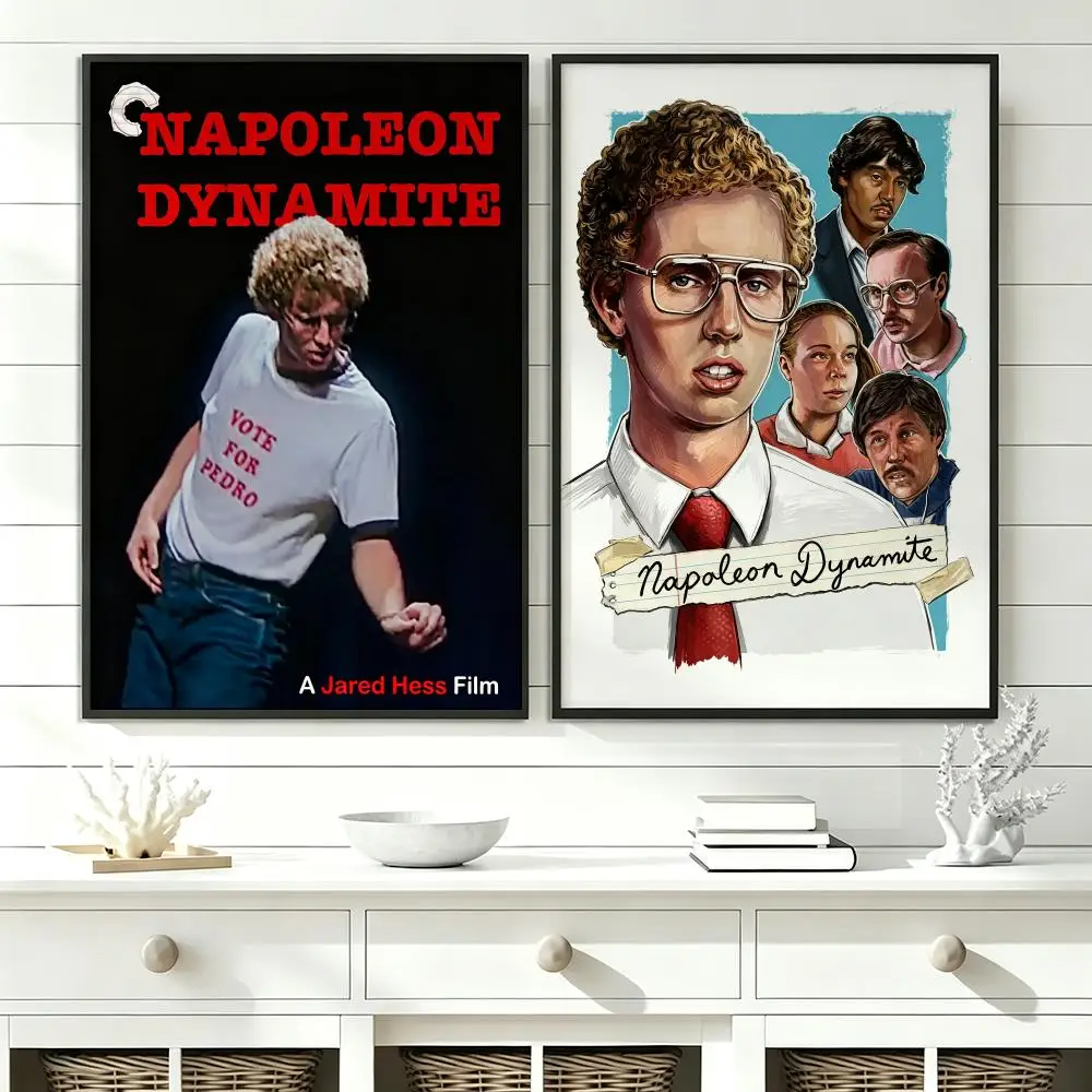 movie Napoleon Dynamite Poster Poster HD Trendy SelfAdhesive Wall Art Print For Living Room Bedroom Dorm Office Home Gift