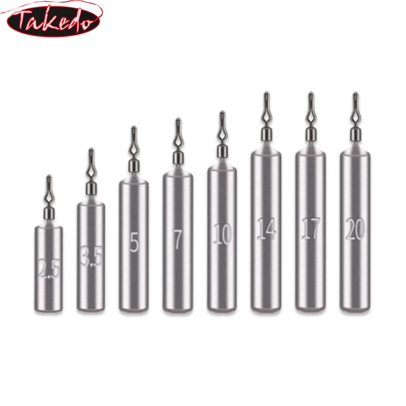 Plomos Drop Shot TAKEDO FD01 – Pesas de gota para carpa - imagen 3