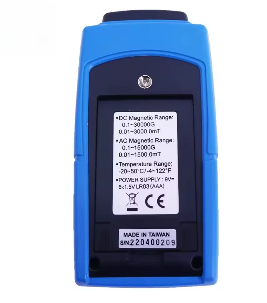 TM-197 AC / DC Gaussmeter Magnetic Field 3000mT (30000 Gauss) Strength Meter Tes