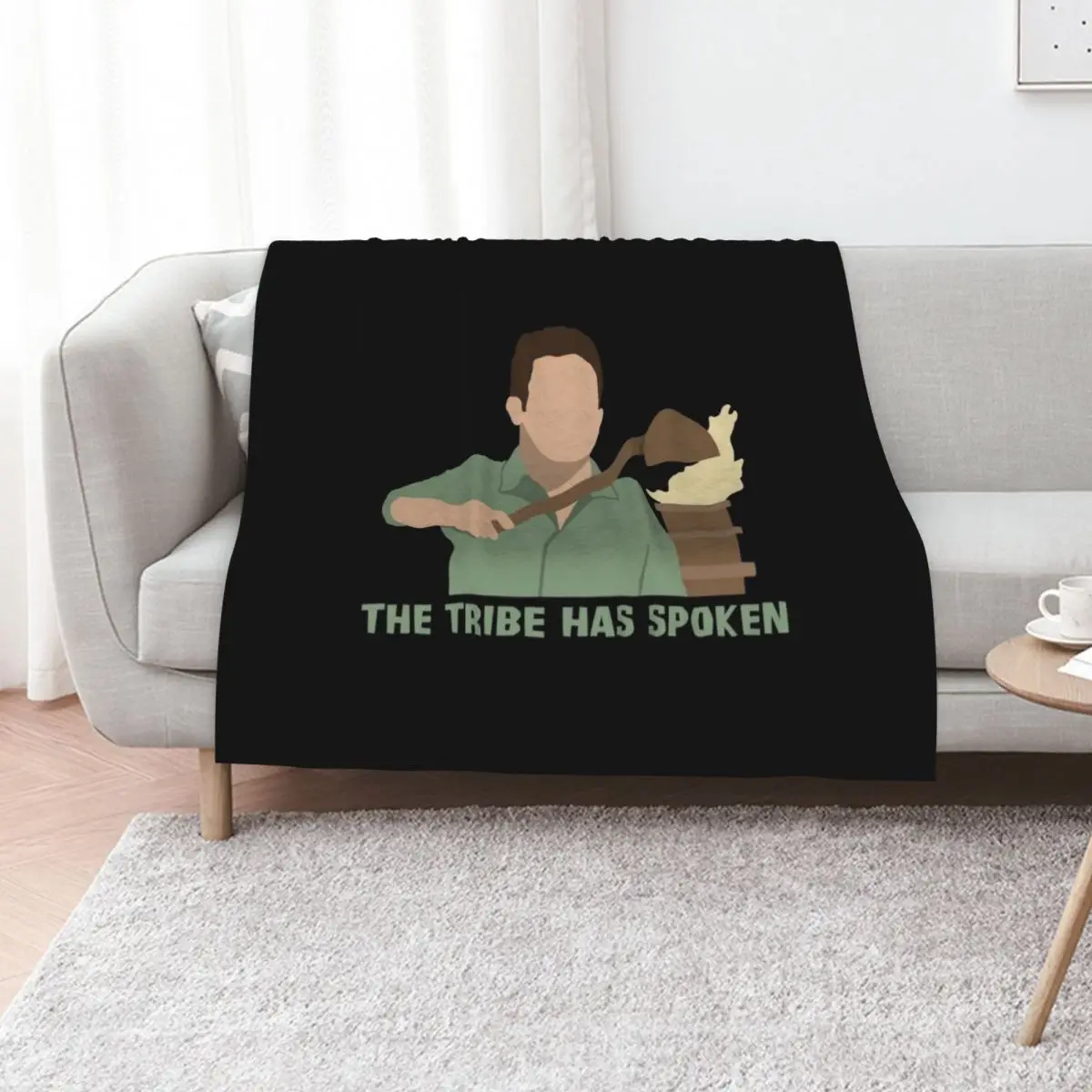 

Survivor The Tribe Has Spoken Throw Blanket Easy Care Comfortable Blanket for Couch