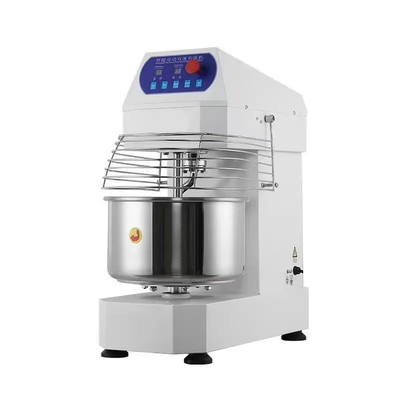 Automatic frequency conversion dough mixing machine 8kg commercial double-action two-speed dough kneading machine