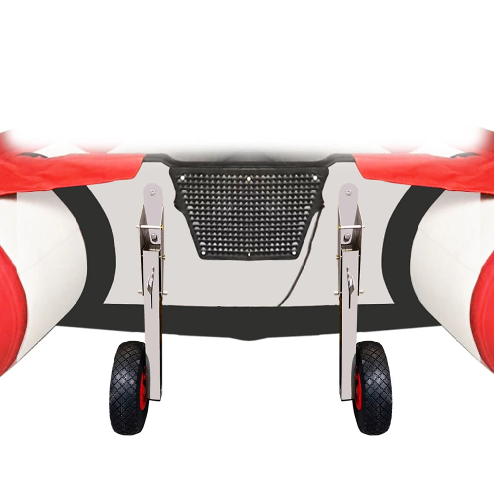 

YFASHION 15 дюймов/38,1 см, высококачественное фотоколесо, лодка со съемным колесом для надувных и алюминиевых лодок, 300 фунтов