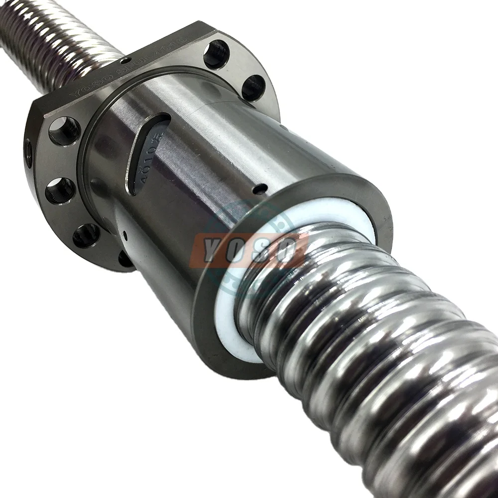 High-Speed Original Ballscrew 2500mm 3500mm 1000mm 40mm Ball Screw with Bearing Lead Distance SFU4006 4008