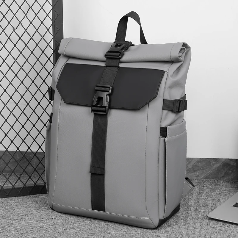 حقيبة ظهر عصرية لركاب الأعمال، سعة كبيرة، حقيبة ظهر للركاب للرجال، حقيبة سفر خارجية، حقيبة كمبيوتر للأعمال