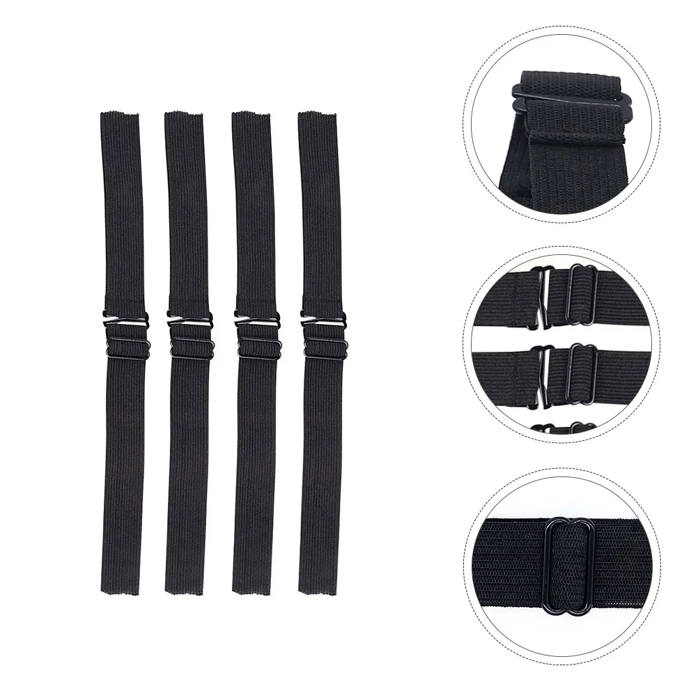 

4pcs Head Cover Mesh Hat Comb Color Headband Strap Waterproof Elastic Grip Hold Non Slip Thin Lightweight Durable for Natural