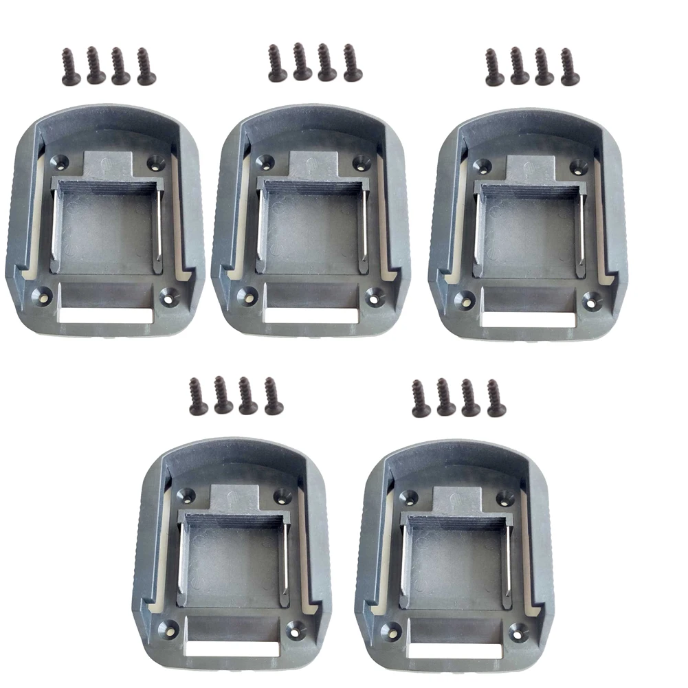 2 5PCS Black ABS Battery Adapter Connector Terminal Block For BL1830 BL1430 BL1860 BL1815 BL1840 Power Tool DIY For Rc Robotics