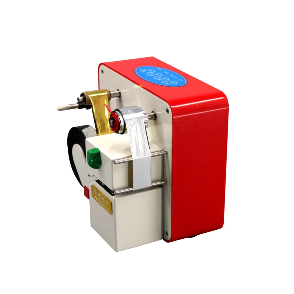 LY 300 Digital Satin Ribbon Foil Press Machine Stamping Printer Software Control Optional Silver Red Color Max Printing 1-4CM