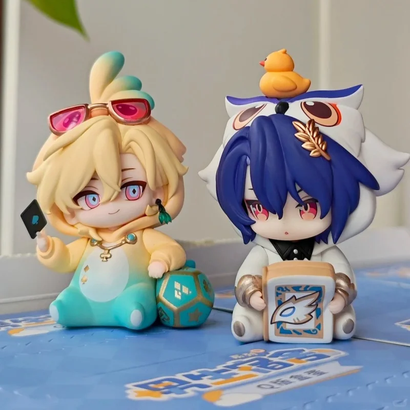 

Original Mihoyo/Honkai：Star Rail Boys Dormitory Series Blind Box Kawaii Cute Q Version Anime Peripheral Ornament Gift Toys