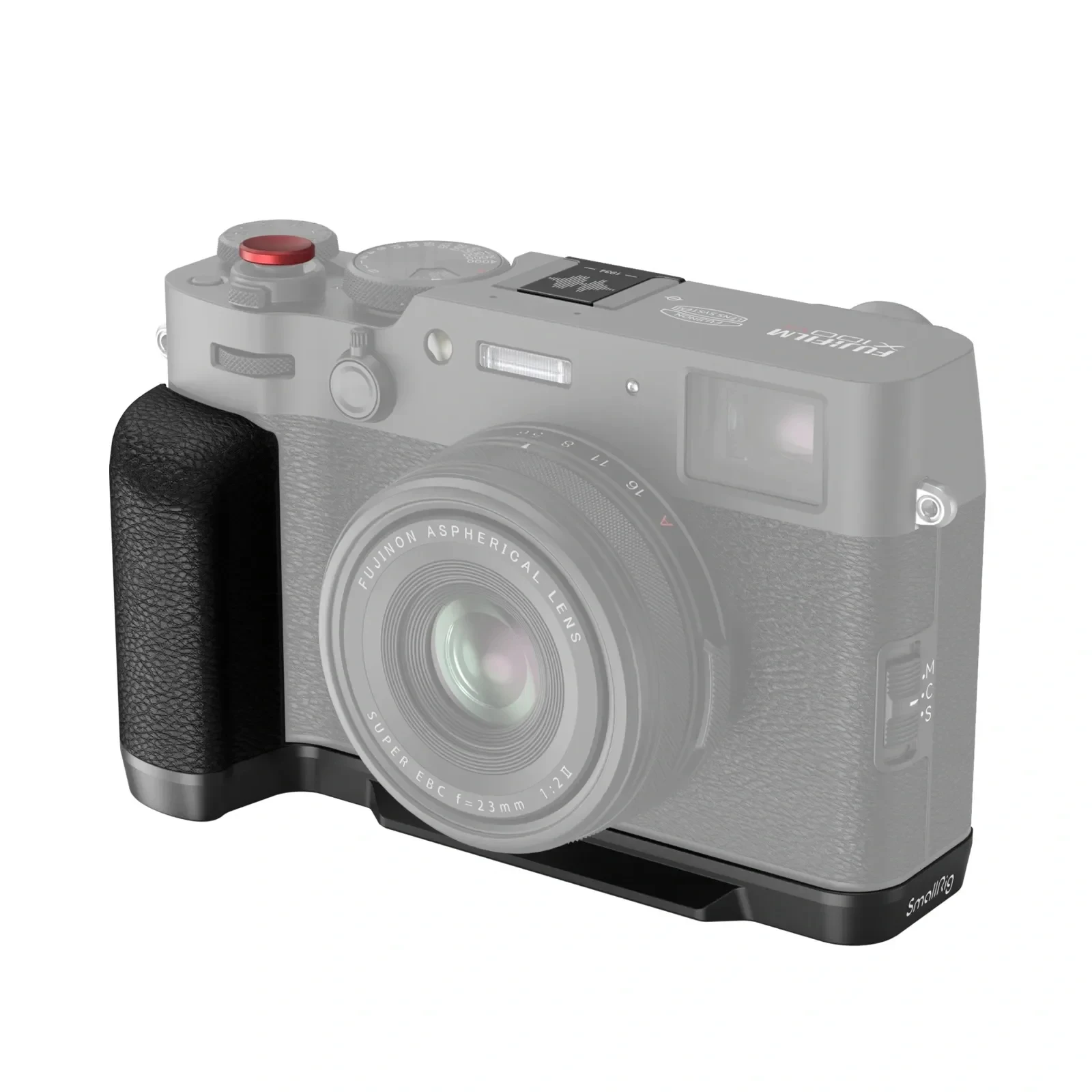 Smallrig Beschermende Kooi voor FUJIFILM X100VI Kooi Kit Lederen Case L-Vorm Grip Duimgreep voor FUJIFILM X100V X100VI Camera