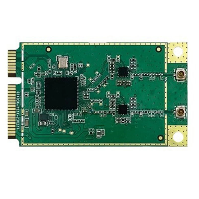 AU61-Openwrt MT7612E Mini Pcie Wifi5 5.8G Wifi Wireless 7612E WIFI Dual Gigabit Network Card Linux