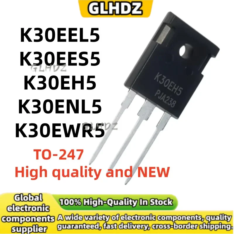 High quality and NEW 5UNITS K30EEL5 K30EES5 K30EH5 K30ENL5 K30EWR5 in stock TO-247