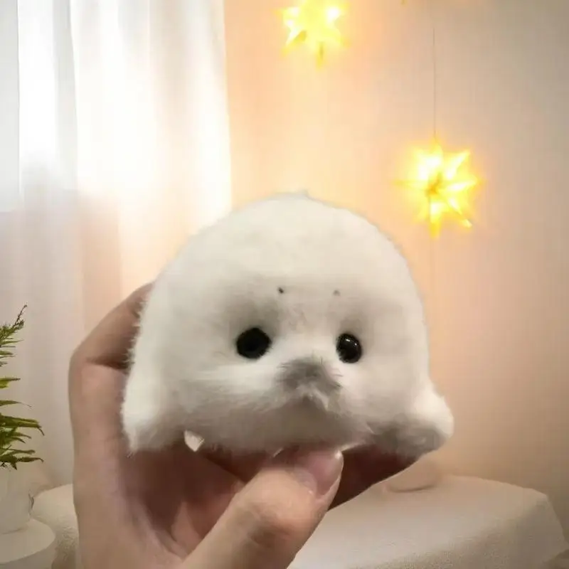 Cute Baby Seal Doll Plush Toy Pendant Simulation Ocean Toy Souvenir Seal Pendant Gift Doll Bag Pendant