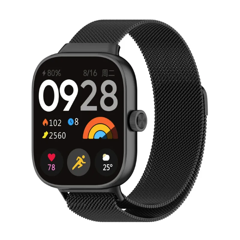 

Ремешок из нержавеющей стали для Xiaomi Redmi Watch 4, браслет для Xiaomi Mi Band 8 Pro Redmi Watch 4, нейлоновый браслет