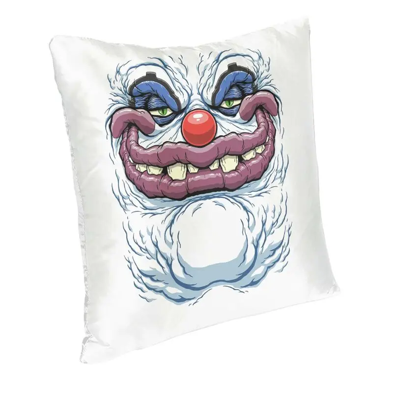 Horror Movie Killer Klowns From Outer Space Pillow Covers Decoration Luxury Chair Cushion Square Pillowcase