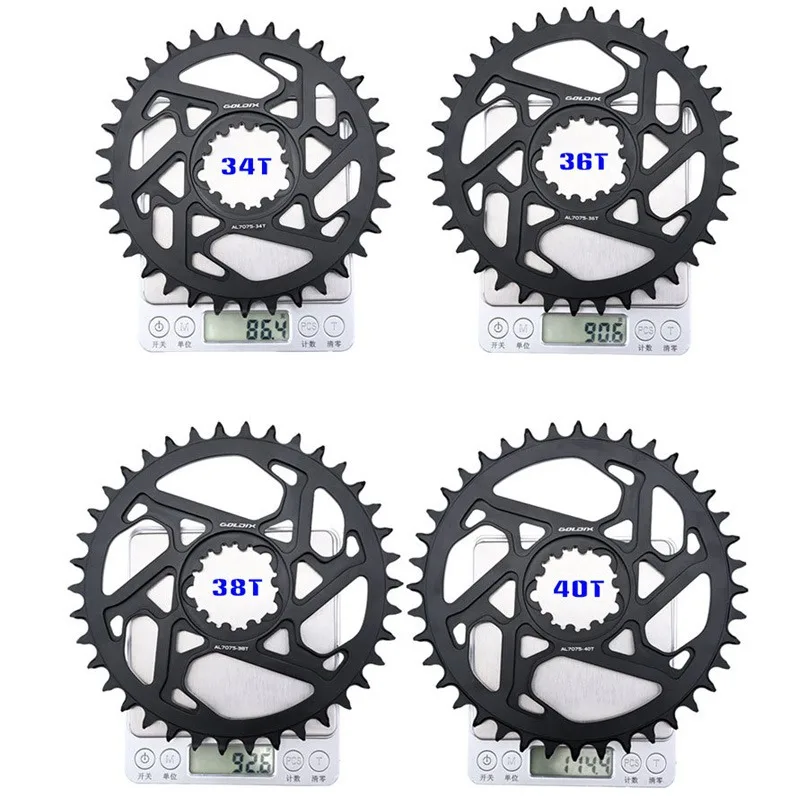 GOLDIX Direct Mount chainring 3mm offset for Sram 3 bolt Crankset 10 11 12 speed 34T 36T 38T 40T MTB bike narrow wide chainring - view 5