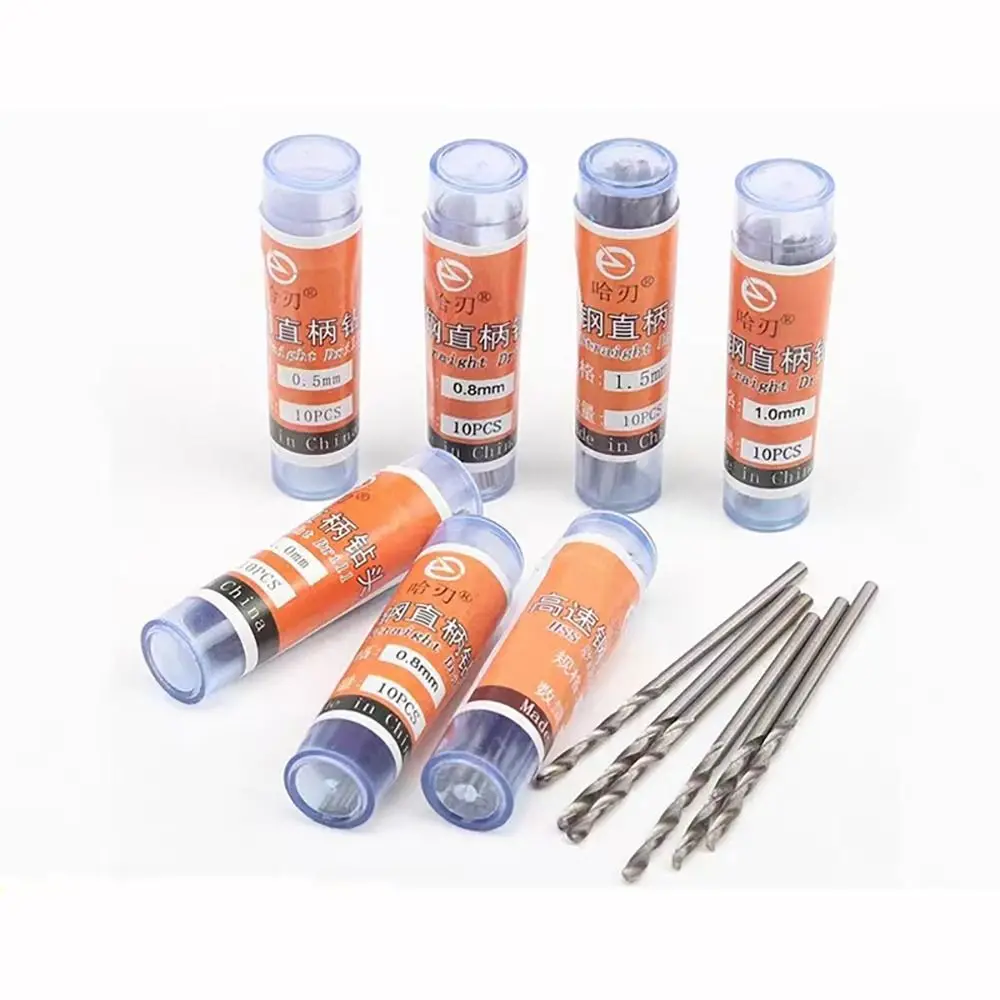 Multifunctional Straight Shank Drill Bit Mini High Speed Steel HSS Bit Hand Tools Wood