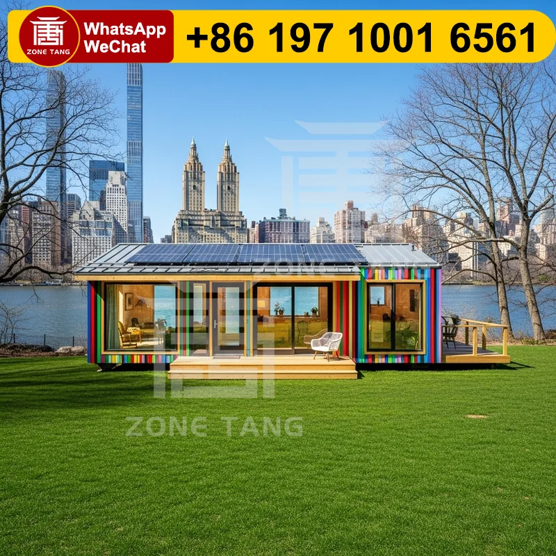 

Tiny Homes Small House Steel Structure Energy Efficient Fabricated Homes Best Flat Pack House Garden Room Space Saving Design