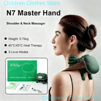 2025New N7 Master Hand Shoulder and Neck Massager Cervical Spine Massager Trapezius Neck Massager Hot Compress Electric Cervical