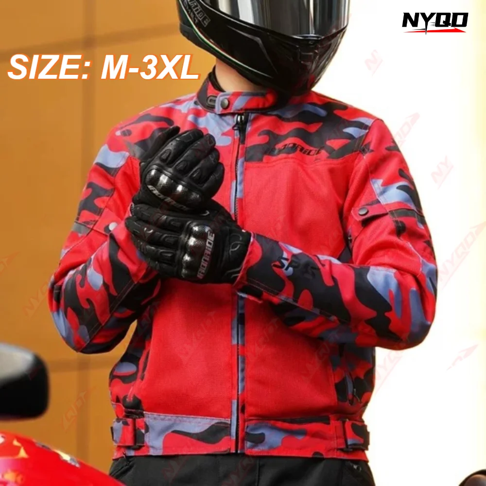 

Men’s Summer Motorcycle Riding Suit Breathable Mesh Off-Road Jacket and Pants Set Waterproof Motocross Rally Jersey