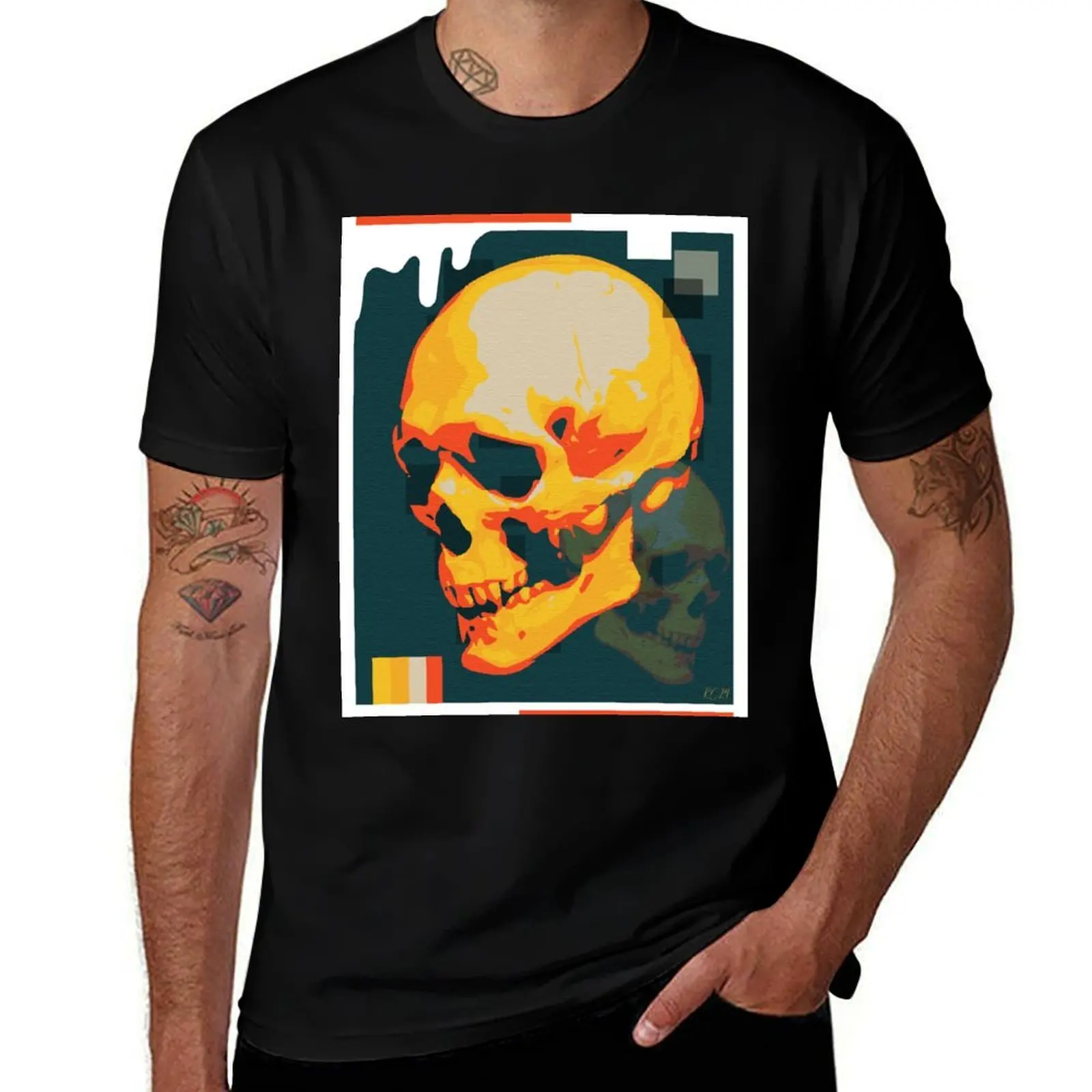 Vivid Remnants T-Shirt men t shirt cotton 100% T-Shirt