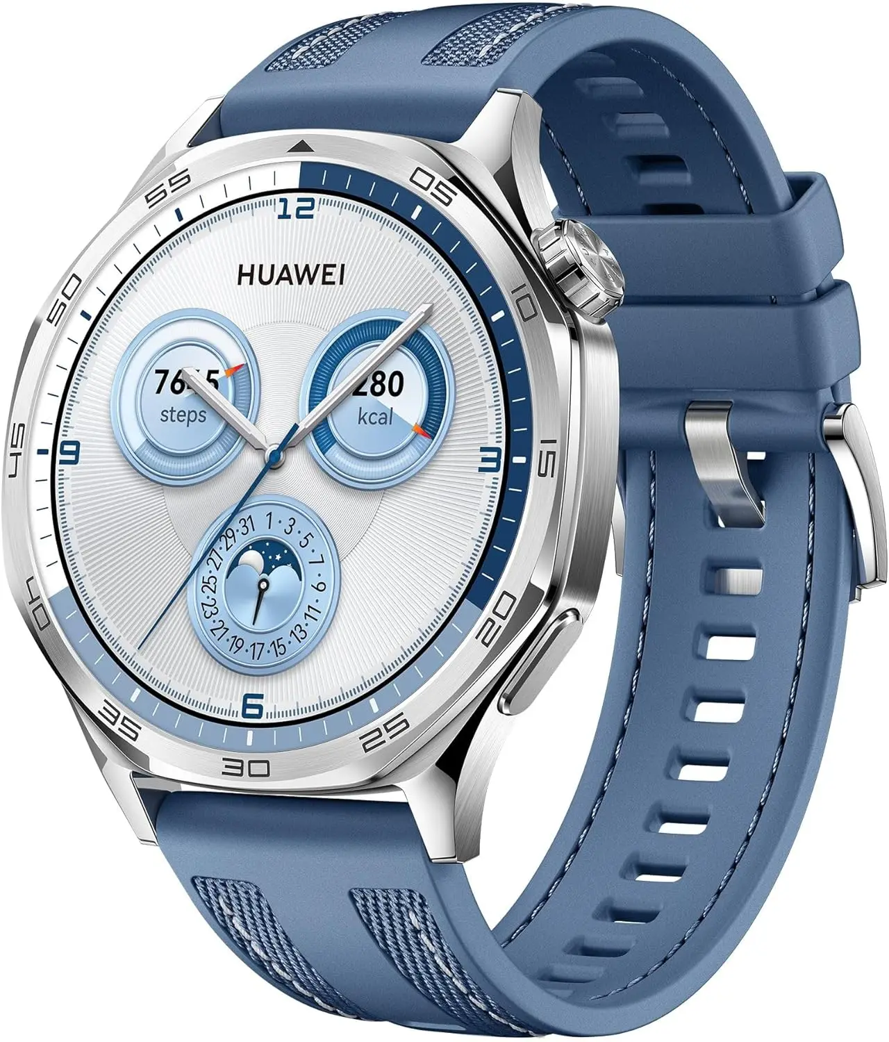 Smartwatch HUAWEI Watch GT 5 46 mm, durata della batteria fino a 14 giorni, nuovissimo smartwatch sportivo da corsa e ciclismo, design con bordi affilati